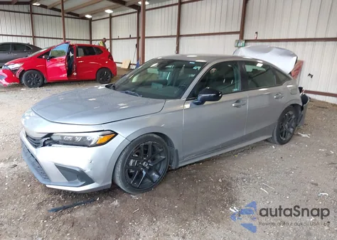 2023 Honda Civic Sport z USA, uszkodzony, nr VIN 2HGFE2F57PH531715